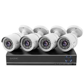 Cámaras de Seguridad PK1100  DVR Gadnic x4 Interior  Exterior IP CCTV Visión Nocturna