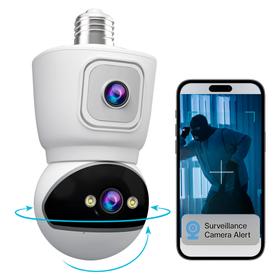 Cámara de Seguridad SriHome Bombilla WiFi 360 Full HD
