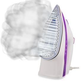 Plancha A Vapor Winco W34 Violeta con Suela Antiadherente