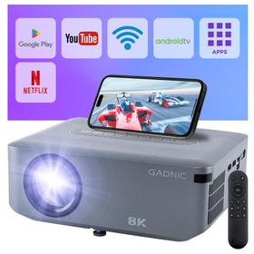 Proyector Gadnic 8000 Lumenes Sonido Envolvente