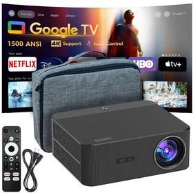 Proyector Gadnic 4K WiFi Bt 700 ANSI Google TV Auto Focus Auto Ajuste