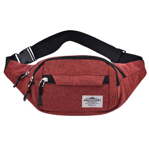 Riñonera Bandolera South Port Ajustable con Cierres - 0
