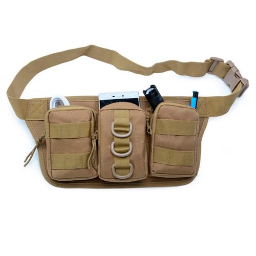 Riñonera Táctica Militar Gadnic Bolsillo Triple - 0