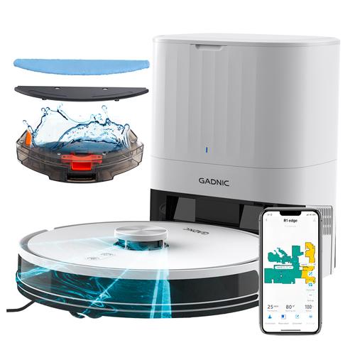 Aspiradora Trapeadora Robot Gadnic AC800 Con Base Carga Mapeo Inteligente - 0