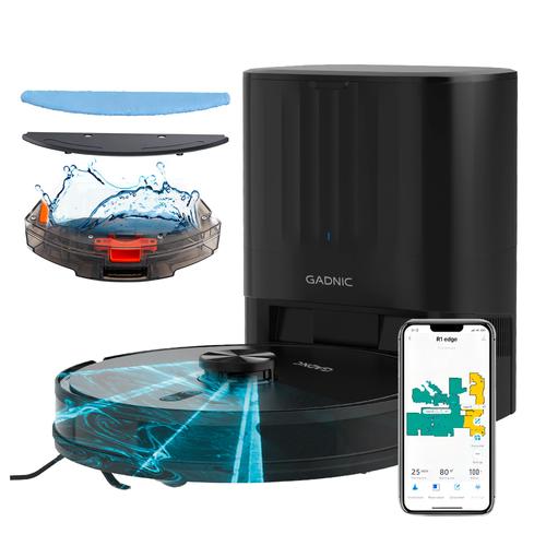 Aspiradora Trapeadora Robot Gadnic AC800 Con Base Carga Mapeo Inteligente - 0
