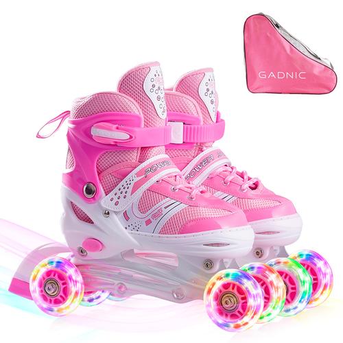 Rollers Para Niñas y Niños Extensibles Con Bolso  - 0