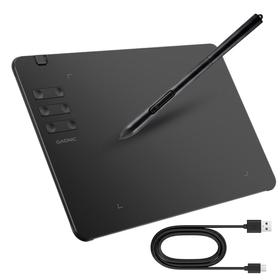 Tableta Gráfica Gadnic Pro Bolígrafo EMR 8192 Niveles de Presión Windows Mac Android 8 Teclas USB-C Mini USB Tipo C