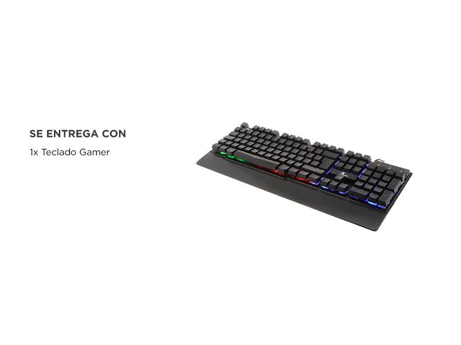 Teclado Gamer X-Tech Armiger USB Español RGB | Bidcom