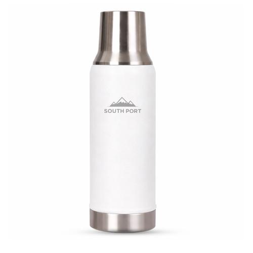 Termo South Port By Gadnic 800 ml Pico Cebador Tapa Multifunción Mate - 0