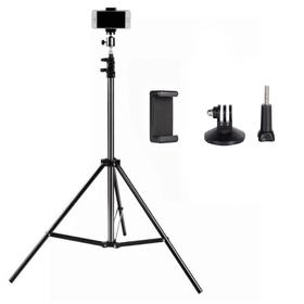 Tripode Profesional Gadnic 21 mts c Soportes para Celulares Camaras y Fotografia