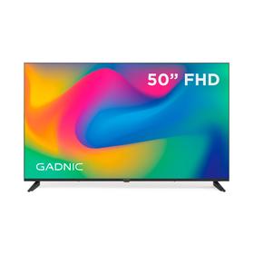 Smart TV 50 Pulgadas Gadnic FHD Smart TV WiFi Procesador Quad Core Sonido Estéreo 20W