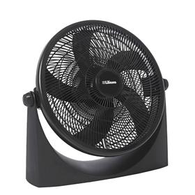 Ventilador Turbo Reclinable 20 Liliana VTF20P 5 Aspas Negras Base antideslizante Parrilla plástica Espiralada 3 velocidades
