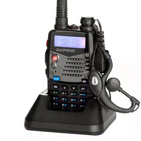 Handy Baofeng UV-5RA Bi-Banda 5w 128CH Hasta 10km  2 Baterías y Manos Libres