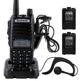 Handy Baofeng UV-82 7W Bi-Banda 128CH Hasta 20km  2 Baterías y Manos Libres