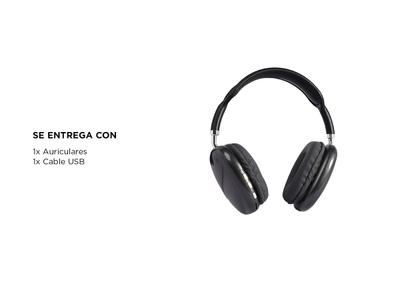 Auriculares Freestyle Cascos Bluetooth Inalámbricos Negros Con Ofertas