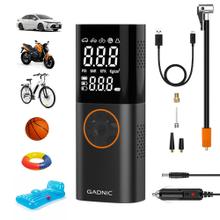 Inflador Compresor Inalámbrico Gadnic con Linterna