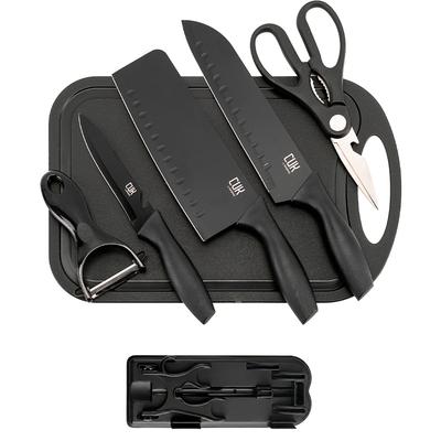 Set Cuchillos 7 Piezas Gadnic Cocina Acero Inoxidable | Gadnic