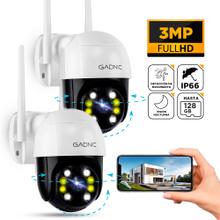 Kit Cámara de Seguridad Gadnic P245F22 Domo 3MP IP66 Bluetooth Wifi Visión Nocturna x2