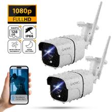 Kit Camaras de Seguridad Gadnic IP Wifi Exterior x2