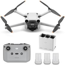 DJI Mini 3 Pro + Fly More Combo Drone con Camara 3 Baterías Control Remoto